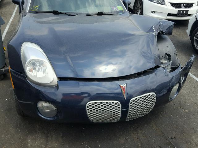 1G2MB33B16Y104442 - 2006 PONTIAC SOLSTICE BLUE photo 7