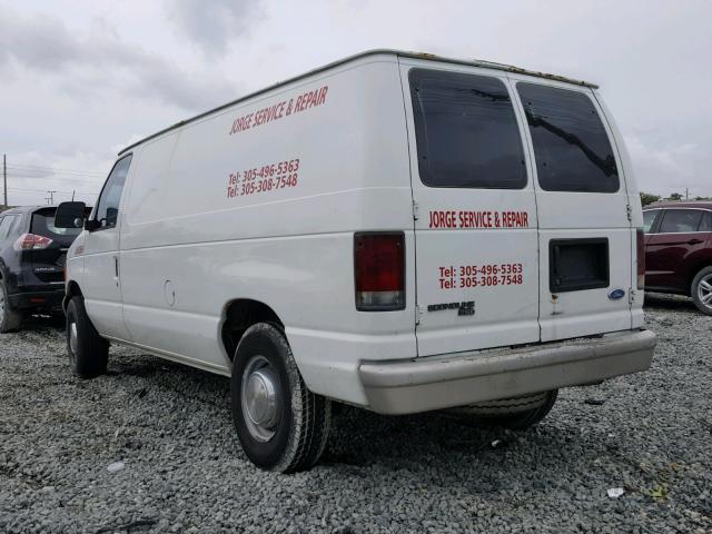 1FTFE24Y1SHB98437 - 1995 FORD ECONOLINE WHITE photo 3