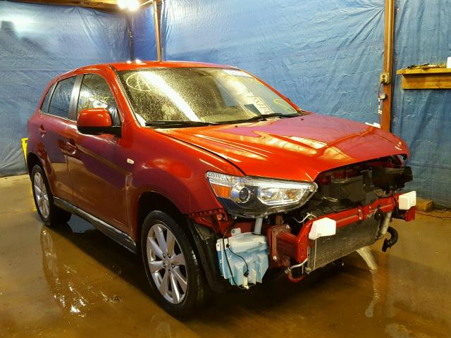 4A4AP3AU8FE010590 - 2015 MITSUBISHI OUTLANDER RED photo 1