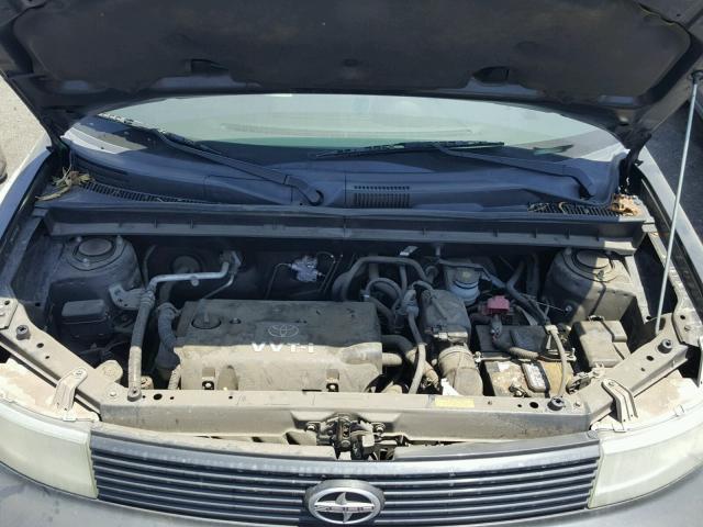 JTLKT334064090675 - 2006 TOYOTA SCION XB BLACK photo 7