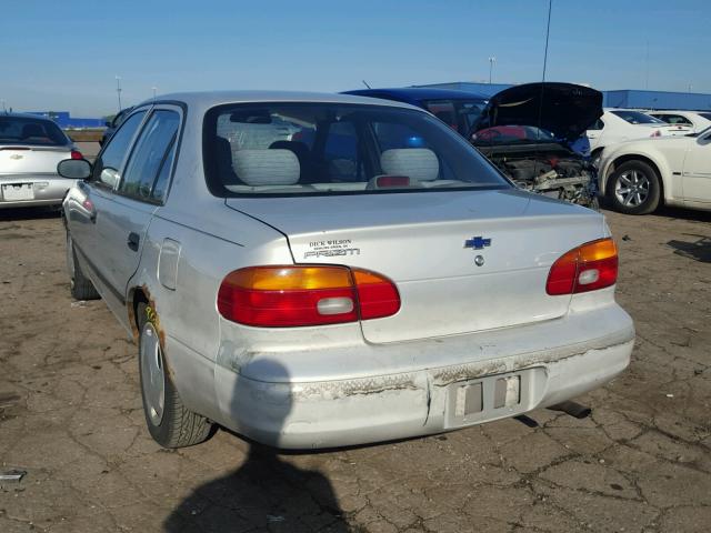1Y1SK52801Z448962 - 2001 CHEVROLET GEO PRIZM 银色 照片 3