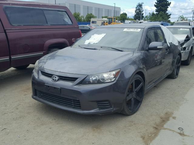 JTKJF5C73B3010864 - 2011 TOYOTA SCION TC GRAY photo 2