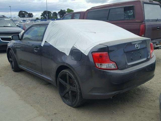 JTKJF5C73B3010864 - 2011 TOYOTA SCION TC 灰色 照片 3