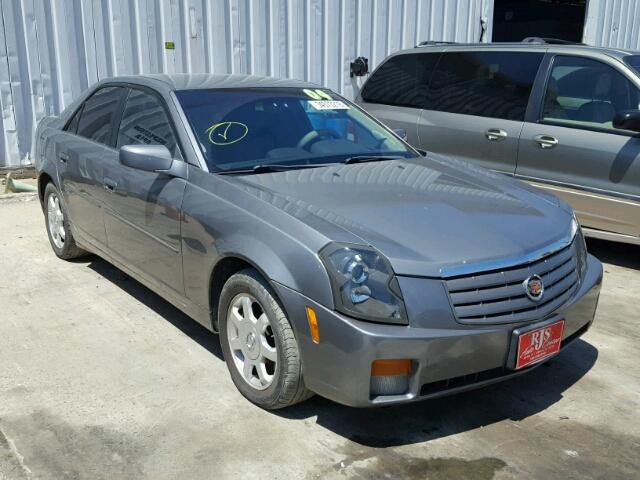 1G6DM577640145753 - 2004 CADILLAC CTS GRAY photo 1