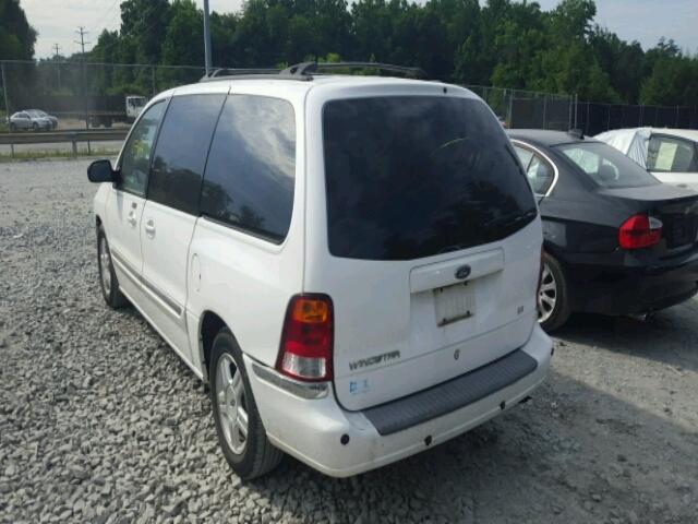 2FMZA52422BB74926 - 2002 FORD WINDSTAR S WHITE photo 3