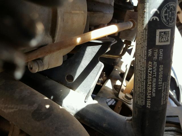 4XAZX85A2BA341682 - 2011 POLARIS SPORTSMAN 绿色 照片 10