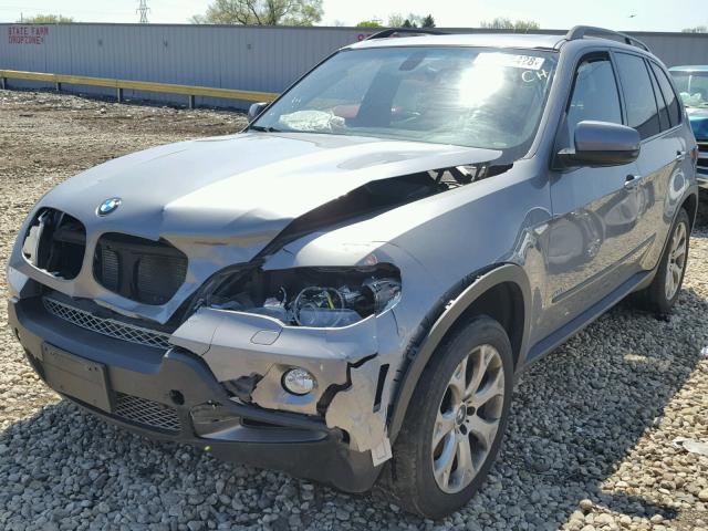 5UXFE835X7LZ39973 - 2007 BMW X5 4.8I GRAY photo 2