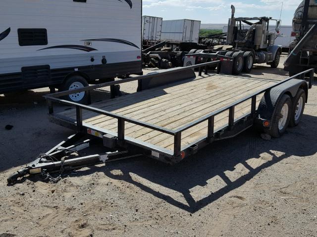 4P5U81622D2181921 - 2013 UTILITY TRAILER BLACK photo 2
