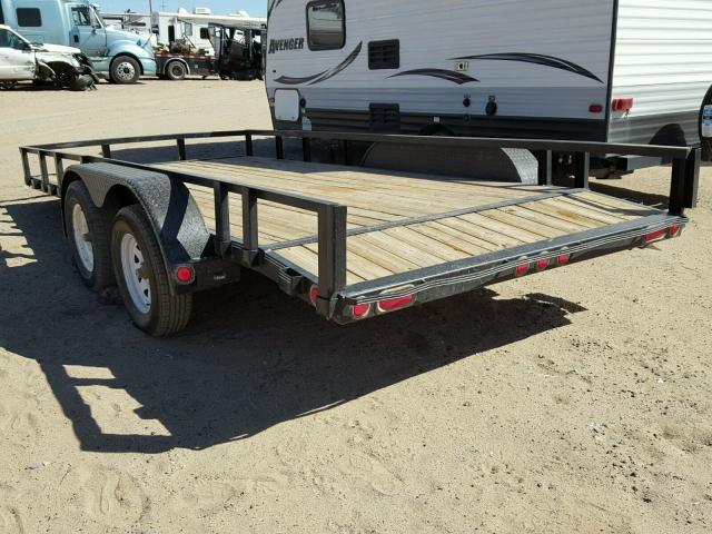 4P5U81622D2181921 - 2013 UTILITY TRAILER BLACK photo 3