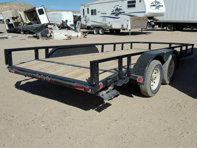 4P5U81622D2181921 - 2013 UTILITY TRAILER BLACK photo 4