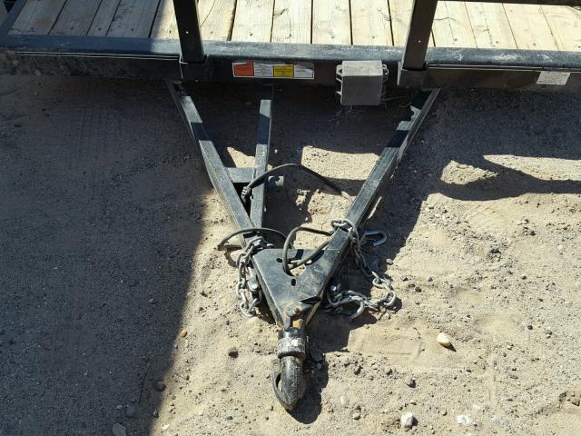 4P5U81622D2181921 - 2013 UTILITY TRAILER BLACK photo 7