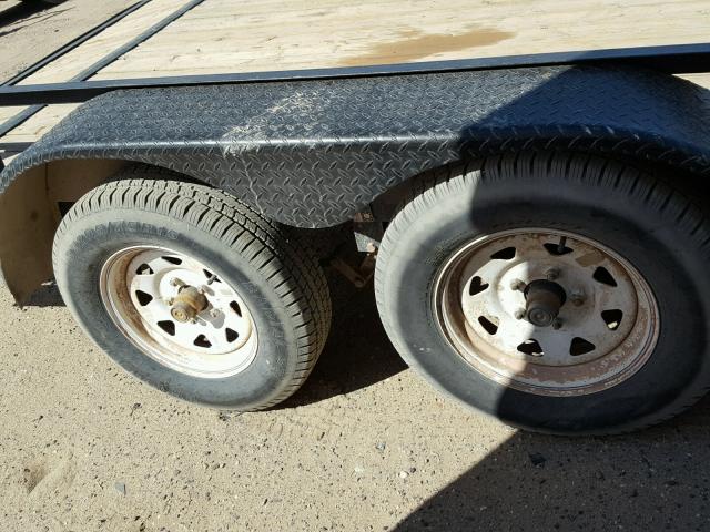 4P5U81622D2181921 - 2013 UTILITY TRAILER BLACK photo 8