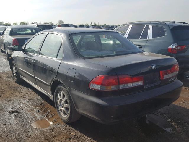 1HGCG56742A125740 - 2002 HONDA ACCORD SE BLACK photo 3