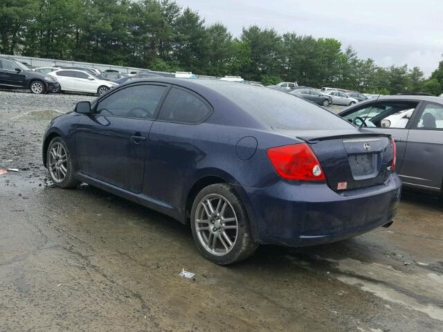 JTKDE177060089503 - 2006 TOYOTA SCION TC 蓝色 照片 3