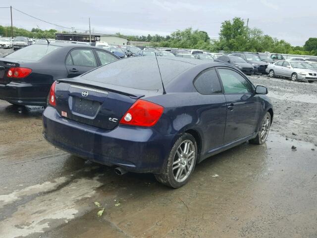 JTKDE177060089503 - 2006 TOYOTA SCION TC 蓝色 照片 4
