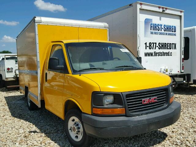 1GDY72CA9B1900709 - 2011 GMC SAVANA CUT YELLOW photo 1