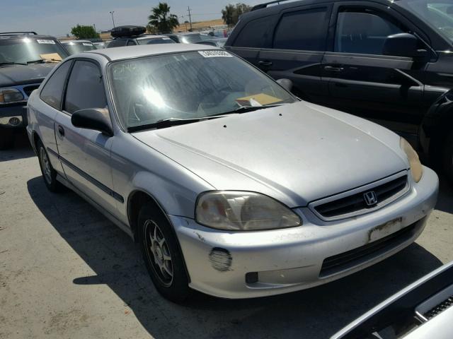 1HGEJ7220XL093736 - 1999 HONDA CIVIC HX SILVER photo 1