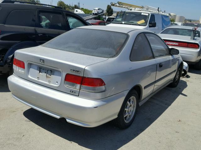 1HGEJ7220XL093736 - 1999 HONDA CIVIC HX SILVER photo 4