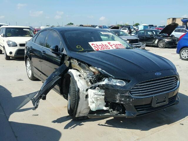 3FA6P0H75ER241010 - 2014 FORD FUSION SE BLUE photo 1