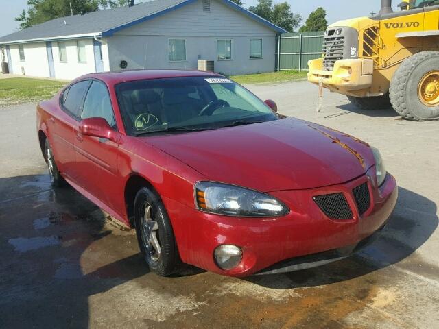 2G2WP522841300031 - 2004 PONTIAC GRAND PRIX RED photo 1