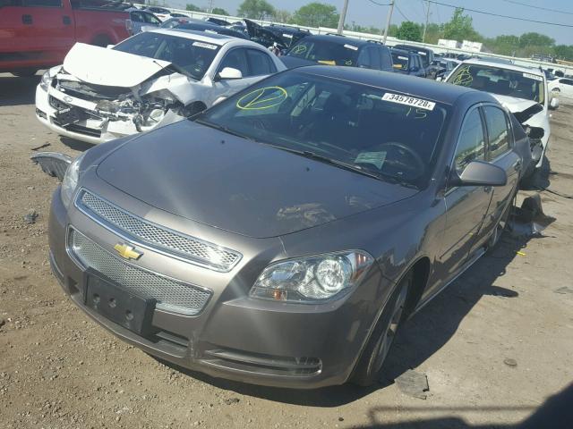 1G1ZC5E19BF316499 - 2011 CHEVROLET MALIBU 1LT 棕色 照片 2