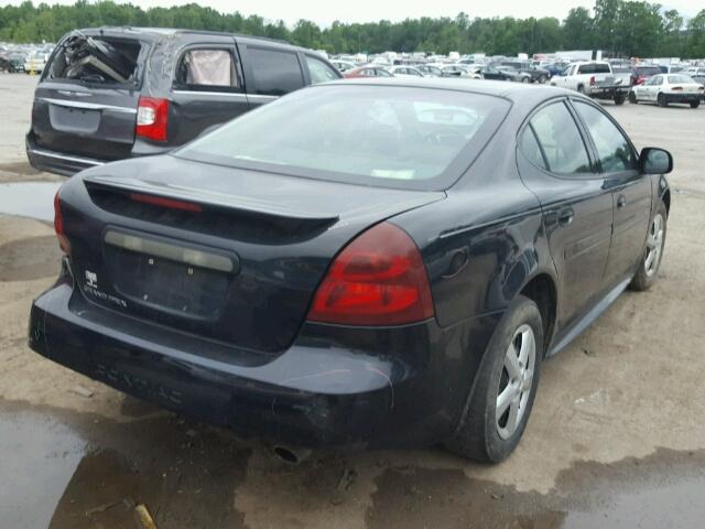 2G2WP552871175550 - 2007 PONTIAC GRAND PRIX BLACK photo 4