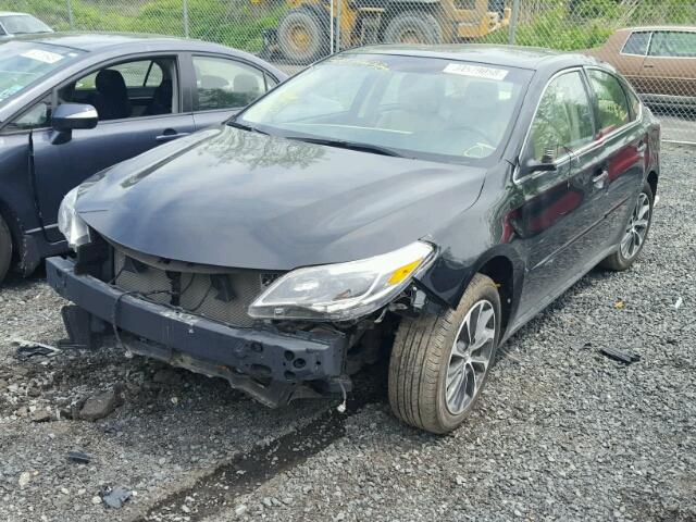 4T1BK1EB2HU255011 - 2017 TOYOTA AVALON XLE BLACK photo 2