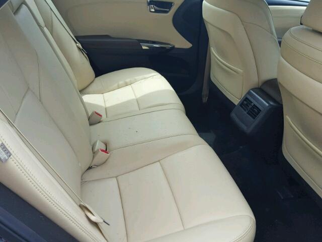 4T1BK1EB2HU255011 - 2017 TOYOTA AVALON XLE BLACK photo 6