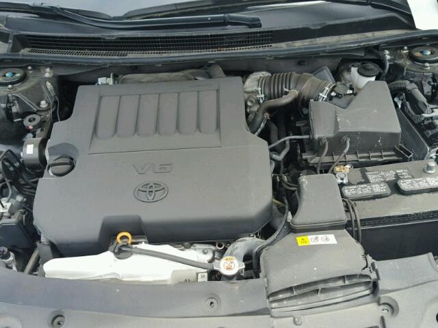 4T1BK1EB2HU255011 - 2017 TOYOTA AVALON XLE BLACK photo 7