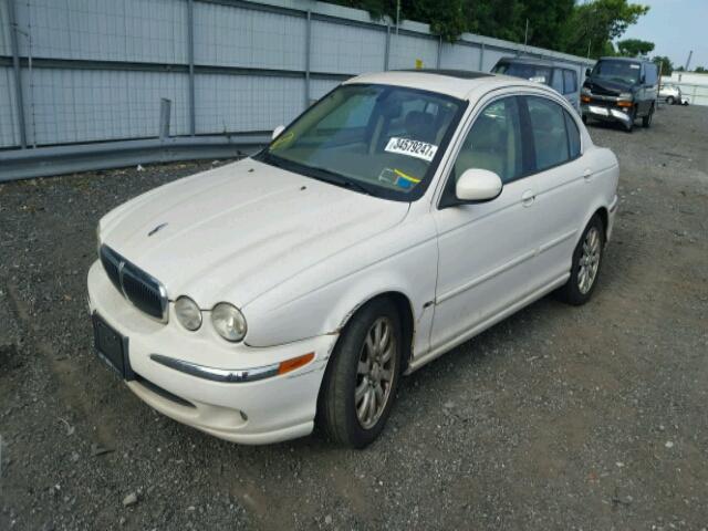 SAJEA51D83XD38568 - 2003 JAGUAR X-TYPE WHITE photo 2