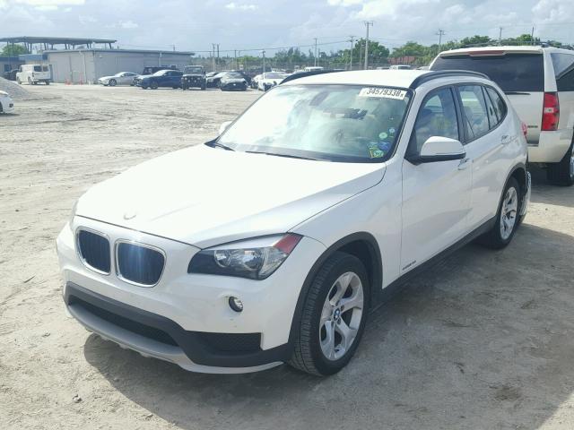 WBAVM1C52FV319089 - 2015 BMW X1 SDRIVE2 WHITE photo 2