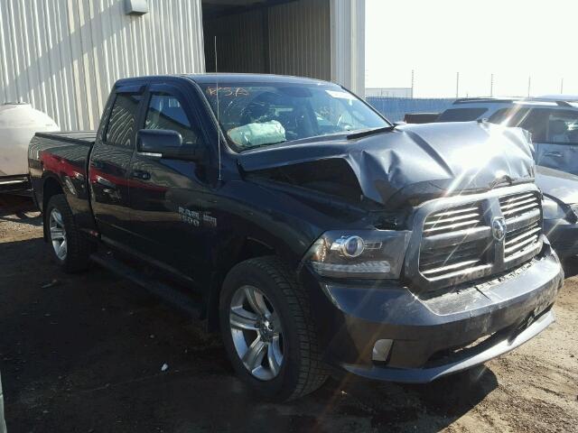 1C6RR7HT3ES444092 - 2014 RAM 1500 SPORT CHARCOAL photo 1