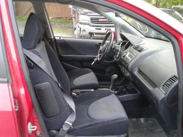 JHMGD38607S017987 - 2007 HONDA FIT S 红色 照片 5