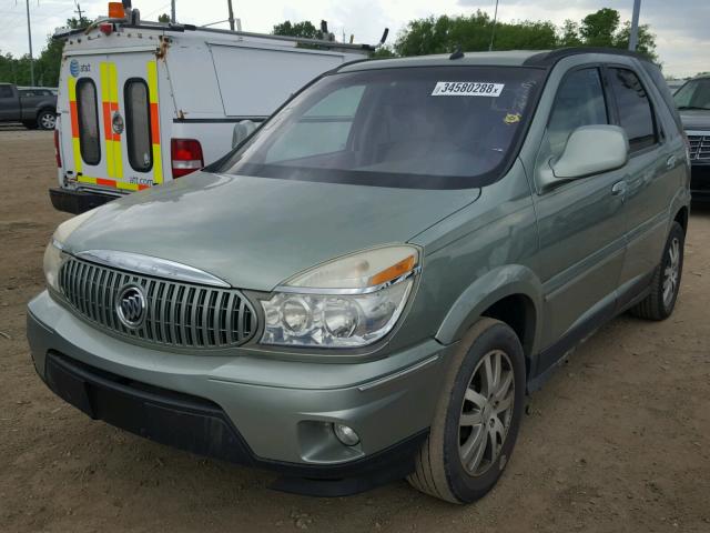 3G5DB03745S537093 - 2005 BUICK RENDEZVOUS GREEN photo 2