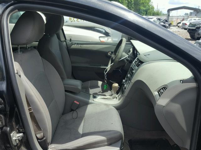 1G1ZC5E00CF162189 - 2012 CHEVROLET MALIBU 1LT BLACK photo 5