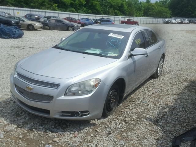 1G1ZE5E77AF287405 - 2010 CHEVROLET MALIBU LTZ SILVER photo 2