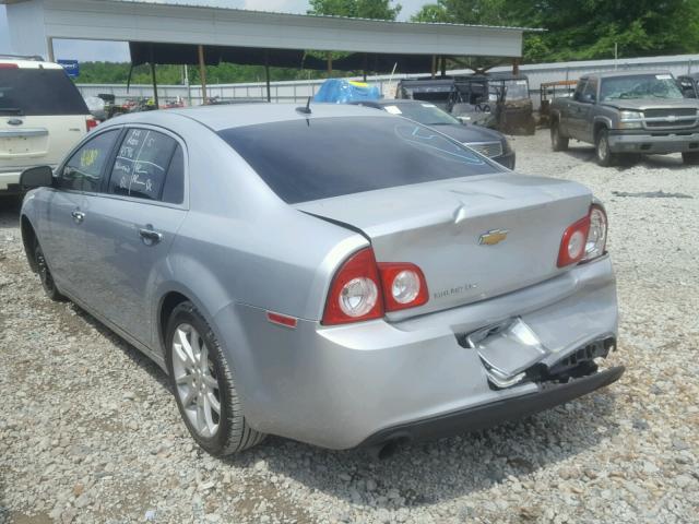 1G1ZE5E77AF287405 - 2010 CHEVROLET MALIBU LTZ SILVER photo 3