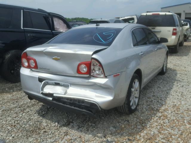 1G1ZE5E77AF287405 - 2010 CHEVROLET MALIBU LTZ SILVER photo 4
