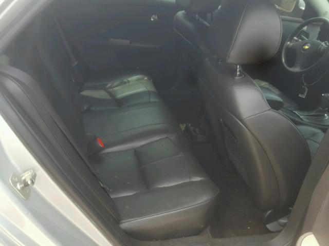 1G1ZE5E77AF287405 - 2010 CHEVROLET MALIBU LTZ SILVER photo 6