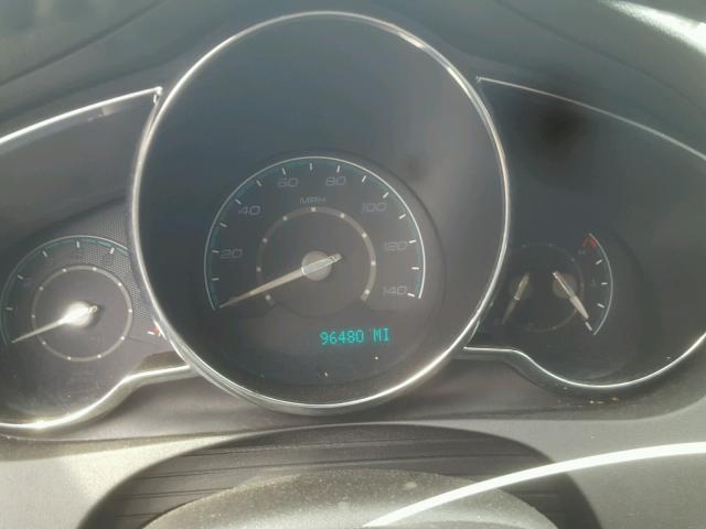 1G1ZE5E77AF287405 - 2010 CHEVROLET MALIBU LTZ SILVER photo 8