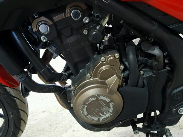 MLHPC4567H5400174 - 2017 HONDA CB500 F RED photo 7