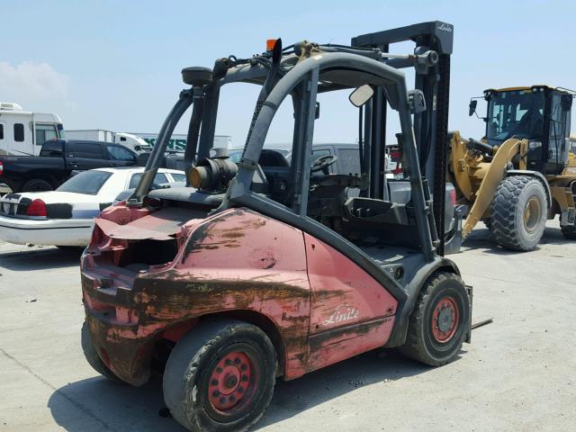 H2X394T03617 - 2006 LIND FORKLIFT RED photo 4