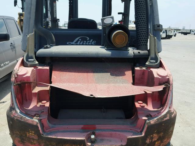 H2X394T03617 - 2006 LIND FORKLIFT RED photo 6
