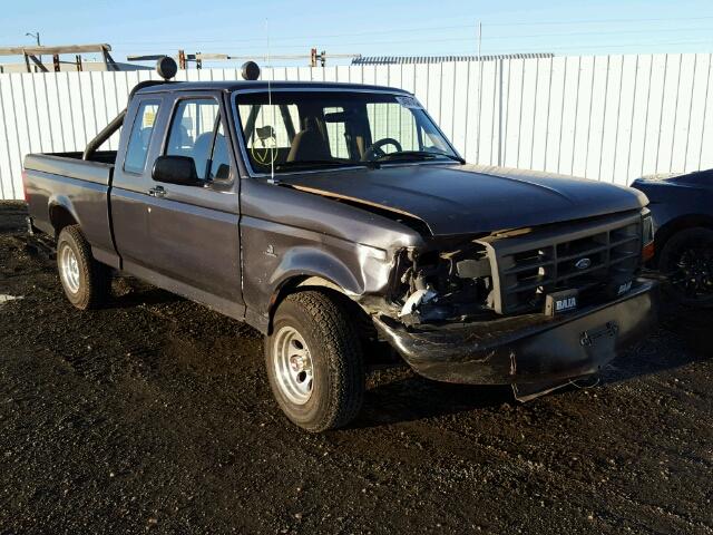 1FTEX14N4RKA84788 - 1994 FORD F150 BLACK photo 1