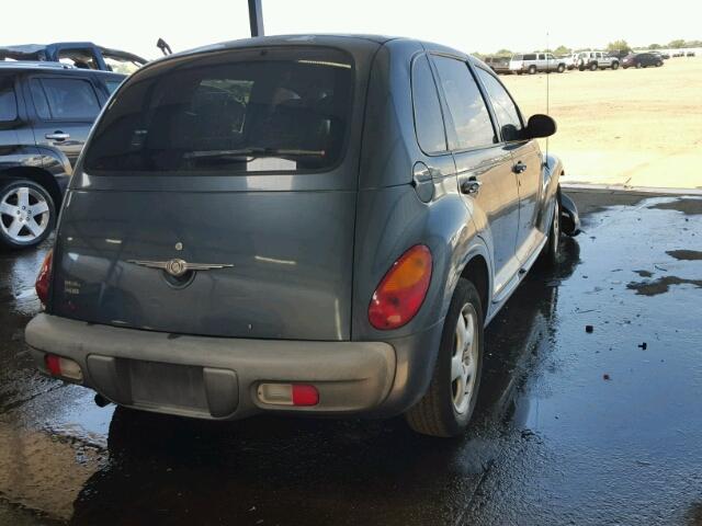 3C4FY58B42T269873 - 2002 CHRYSLER PT CRUISER BLUE photo 4