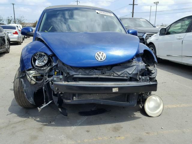 3VWRG31Y87M401907 - 2007 VOLKSWAGEN NEW BEETLE ლურჯი ფოტო 9