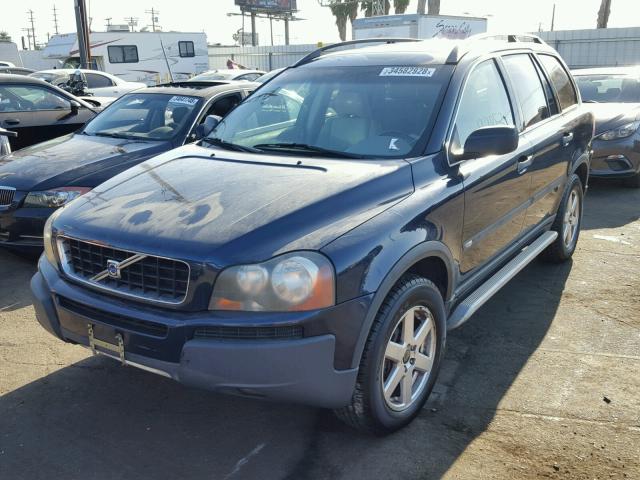 YV1CY59H841107951 - 2004 VOLVO XC90 BLUE photo 2