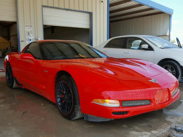 1G1YY12S835107829 - 2003 CHEVROLET CORVETTE Z RED photo 1