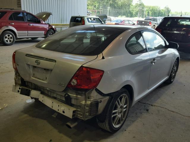 JTKDE167270197320 - 2007 TOYOTA SCION TC 银色 照片 4