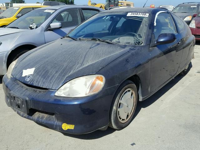 JHMZE14764T000089 - 2004 HONDA INSIGHT BLUE photo 2